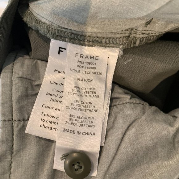 FRAME Platoon Cargo Skinny Jeans - SIZE 25 - Picture 6 of 7